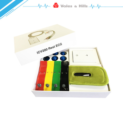 Handhold Resting 12 Channel Digital Ecg Machine Accessories For ICV200BLE
