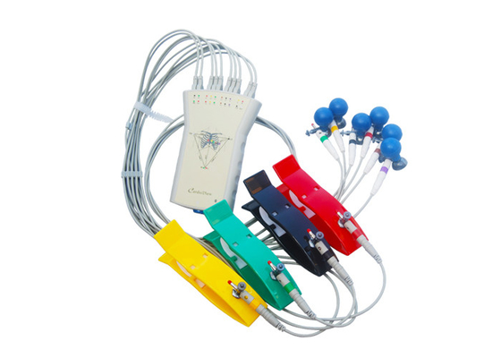 Machine de Digital ECG au fabricant basé sur PC d'ECG avec le poste de travail utilisé par boîte grise d'acquisition