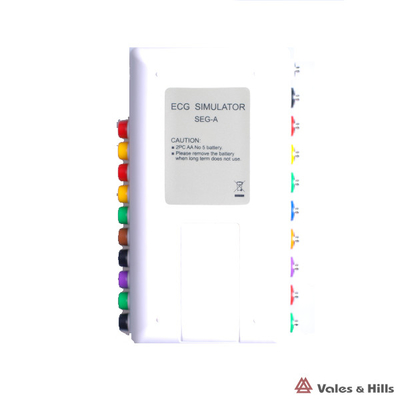 Enregistreur intelligent et blanc Bluetooth de simulateur de rythme d'Ecg avec 12 canaux