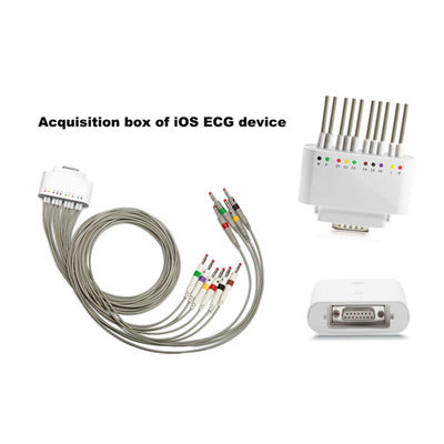 Machine de repos d'IOS Bluetooth ECG d'amplificateur d'avance futée de Simultenaous 12