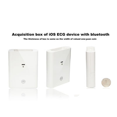Machine en plastique tenue dans la main médicale de Bluetooth ECG